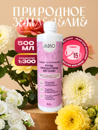 Розы хризантемы бегонии 500